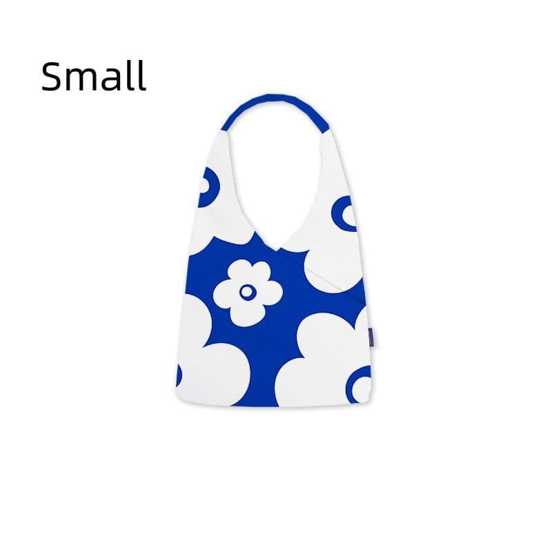 image-Klein Blue Portable Bucket Bag Large Capacity Canvas Bag