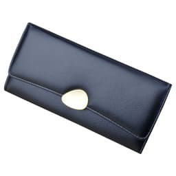 image-Women's Long Wallet Soft Leather Wallet Multi-card-slot Card Holder Retro Fashion Minimalism Large-capacity Handbag
