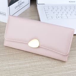 image-Women's Long Wallet Soft Leather Wallet Multi-card-slot Card Holder Retro Fashion Minimalism Large-capacity Handbag