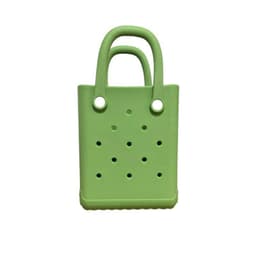 image-DIY Hole Beach Vacation Bag Women's Simple Handbag