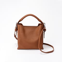image-Women's Fashion Top Layer Cowhide Bucket Bag