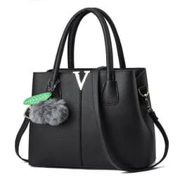 image-New Lychee Pattern Handbag Large Capacity