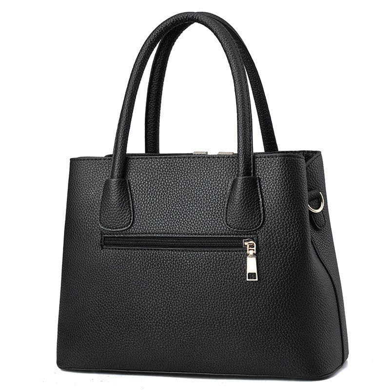 image-New Lychee Pattern Handbag Large Capacity