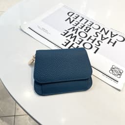 image-Ladies Card Holder Ins Cowhide Korean Style Mini Multi-card Slot Coin Purse