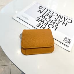 image-Ladies Card Holder Ins Cowhide Korean Style Mini Multi-card Slot Coin Purse