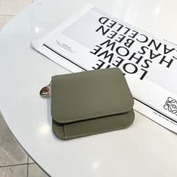 image-Ladies Card Holder Ins Cowhide Korean Style Mini Multi-card Slot Coin Purse