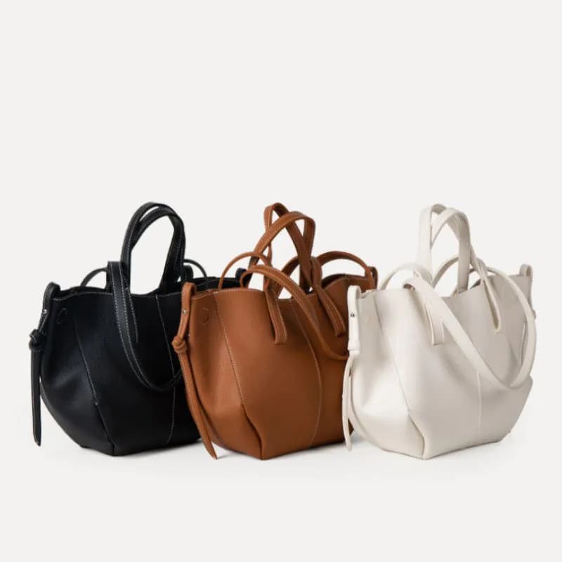 image-Large Capacity Vegetable Basket Women's Fashion Shoulder Underarm Bag