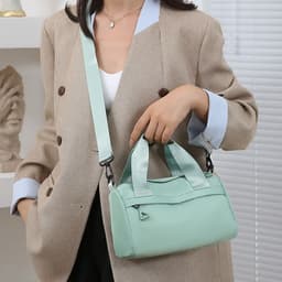 image-Fashion Casual Shoulder Messenger Bags Oxford Cloth Handbag