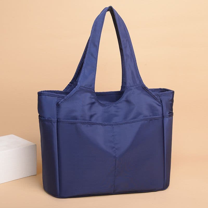 image-Hand-carrying Oxford Cloth Casual Large Capacity Nylon Shoulder Bag