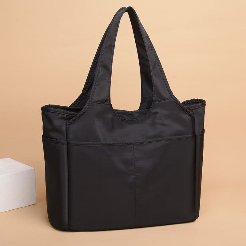 image-Hand-carrying Oxford Cloth Casual Large Capacity Nylon Shoulder Bag