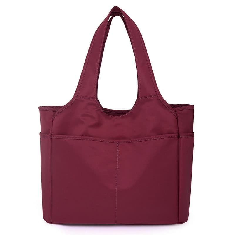 image-Hand-carrying Oxford Cloth Casual Large Capacity Nylon Shoulder Bag