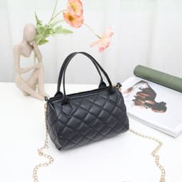 image-Fashion Embroidery Diamond Quilted Handbag Crossbody Bag