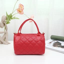 image-Fashion Embroidery Diamond Quilted Handbag Crossbody Bag