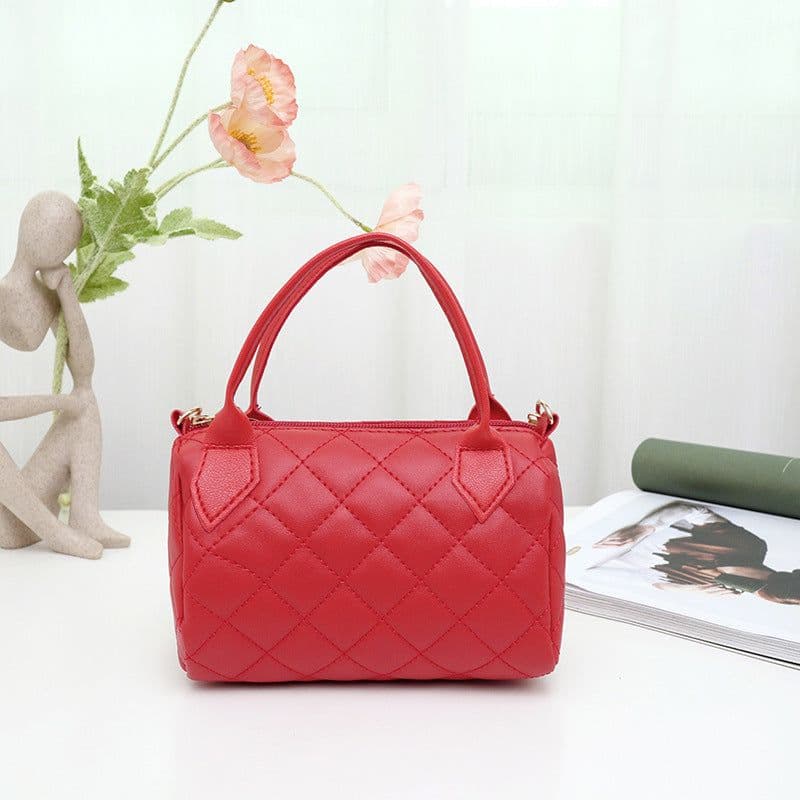 image-Fashion Embroidery Diamond Quilted Handbag Crossbody Bag