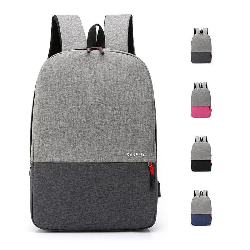 image-Fashion Commuter Backpack Outdoor Casual Lightweight Simple Laptop Bag