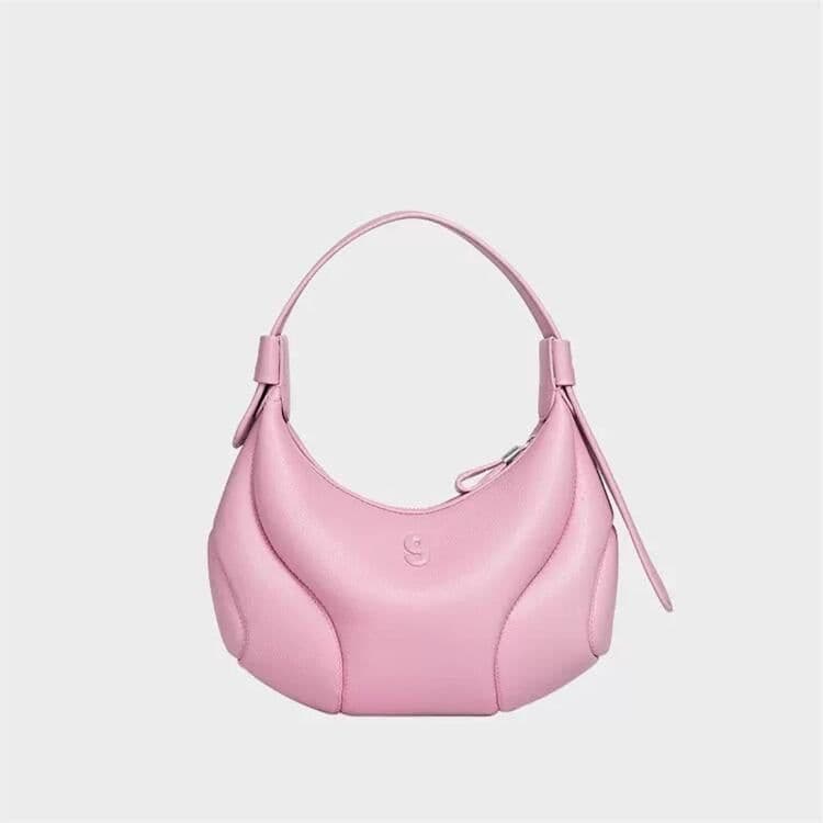 image-Underarm Women's Small Size Crescent Crossbody Bag