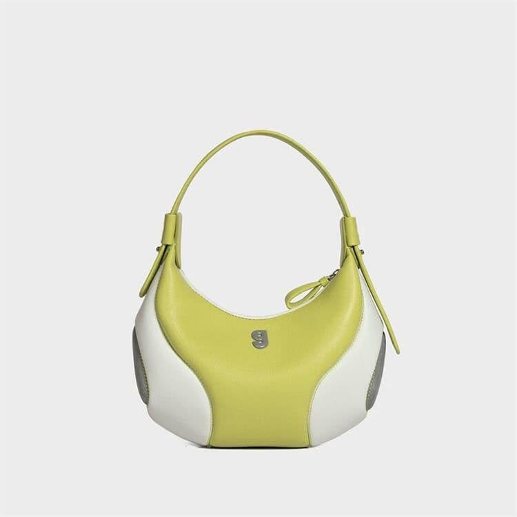 image-Underarm Women's Small Size Crescent Crossbody Bag