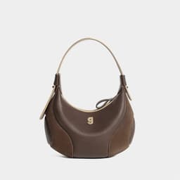 image-Underarm Women's Small Size Crescent Crossbody Bag
