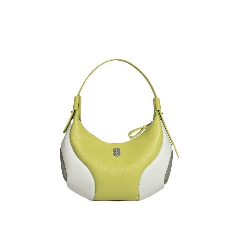 image-Underarm Women's Small Size Crescent Crossbody Bag