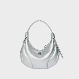 image-Underarm Women's Small Size Crescent Crossbody Bag