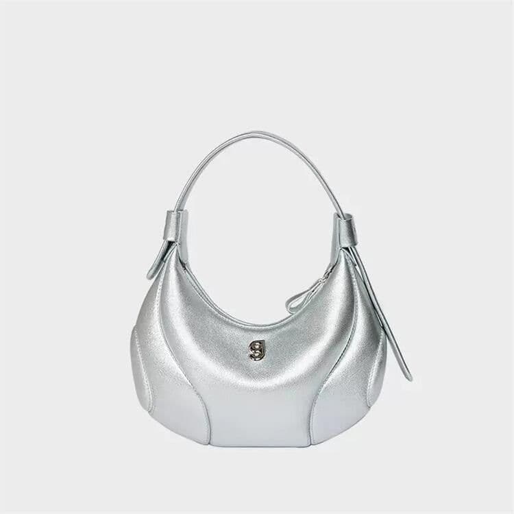 image-Underarm Women's Small Size Crescent Crossbody Bag