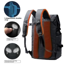 image-Fashion Personality Trend Casual Backpack For Men