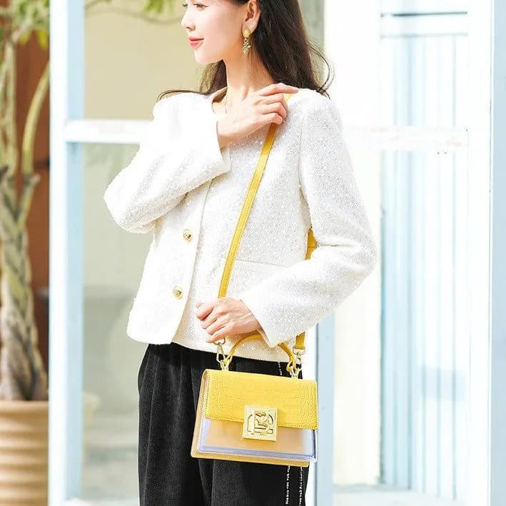 image-Women's PU Crossbody Shoulder Handbag