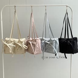 image-Women's Casual Large Capacity Bowknot Bag