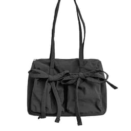 image-Women's Casual Large Capacity Bowknot Bag
