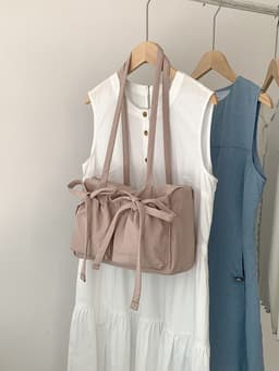 image-Women's Casual Large Capacity Bowknot Bag