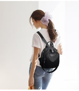 image-Large Capacity Travel Women's Casual Oxford Cloth Backpack