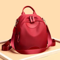 image-Large Capacity Travel Women's Casual Oxford Cloth Backpack