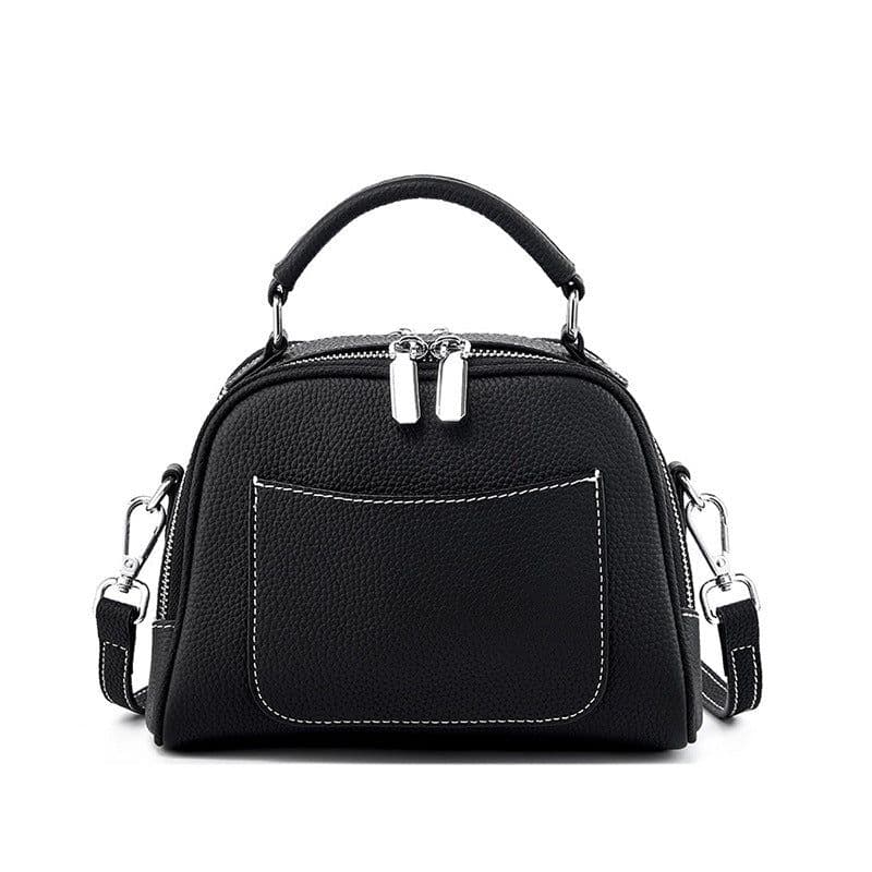 image-Women's Large-capacity Leather Handbag