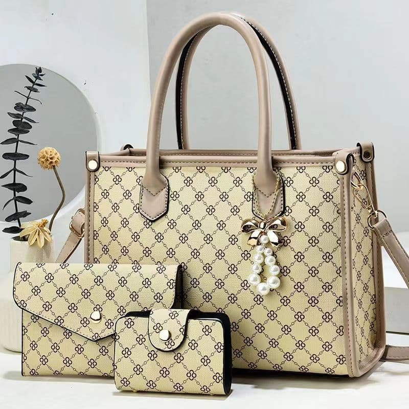 image-Women's Handbag Large Capacity Fashion All-match Messenger Bag High Sense Mother Big Bag