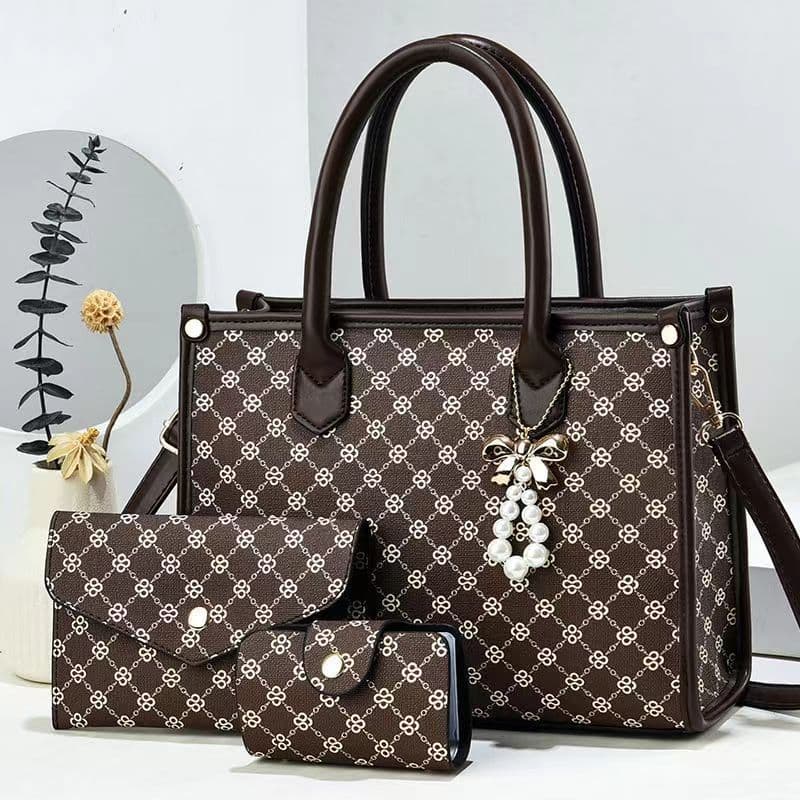 image-Women's Handbag Large Capacity Fashion All-match Messenger Bag High Sense Mother Big Bag