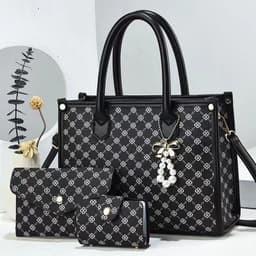 image-Women's Handbag Large Capacity Fashion All-match Messenger Bag High Sense Mother Big Bag
