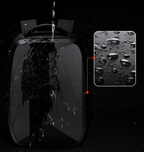 image-Men's Business Casual Password Lock Anti-theft Backpack Business Trip Travel Laptop Bag Student Schoolbag