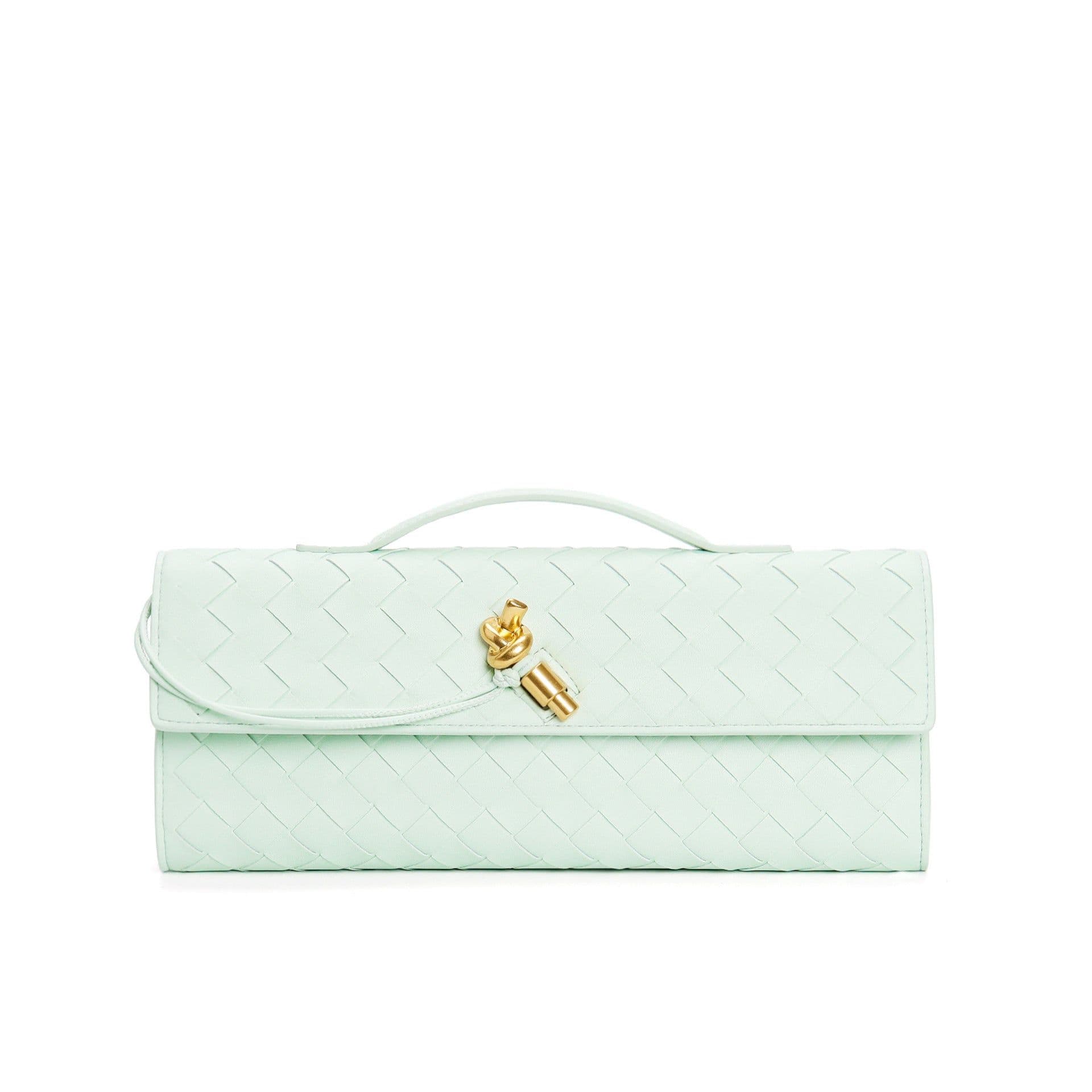 image-Woven Bag Shoulder Fashion Clutch Crossbody Bag