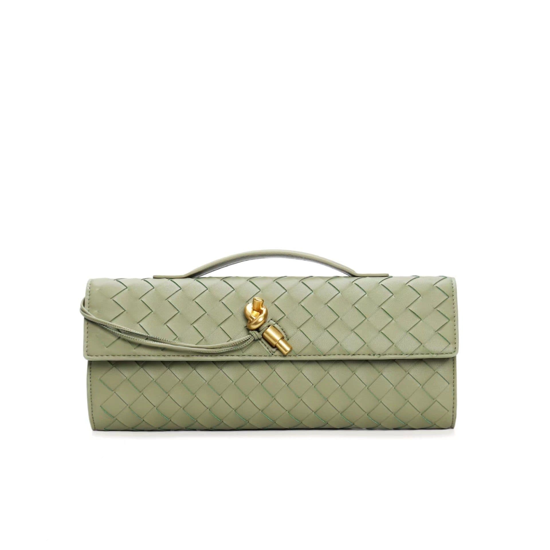 image-Woven Bag Shoulder Fashion Clutch Crossbody Bag