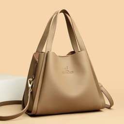 image-Popular Idle Style Vegetable Pocket Quality Leather Pattern Commuter Women's Elegant Underarm Bag