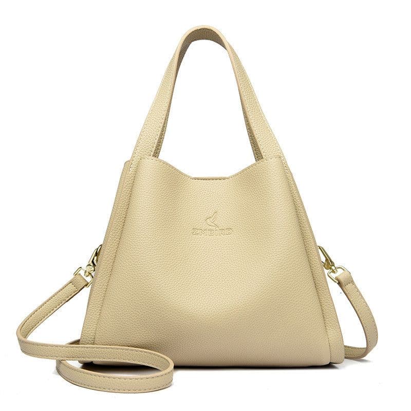 image-Popular Idle Style Vegetable Pocket Quality Leather Pattern Commuter Women's Elegant Underarm Bag