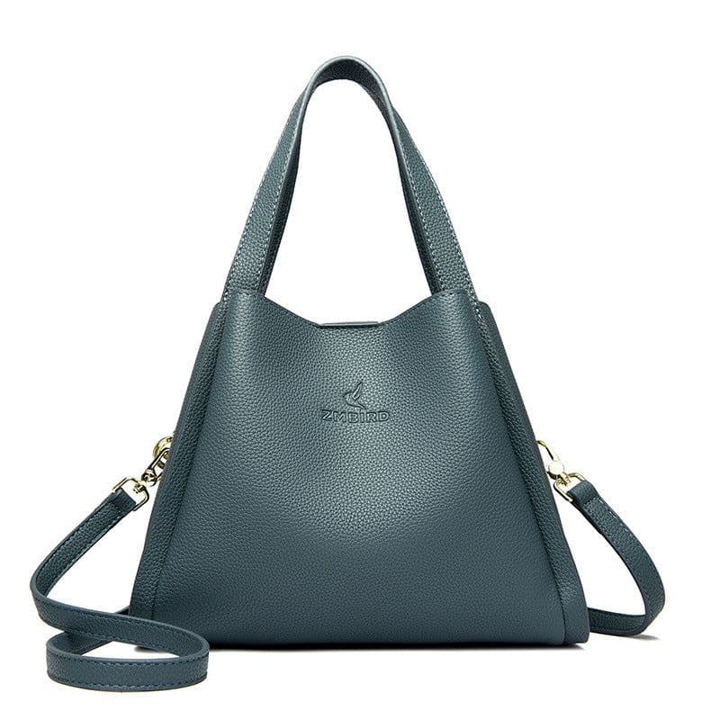 image-Popular Idle Style Vegetable Pocket Quality Leather Pattern Commuter Women's Elegant Underarm Bag
