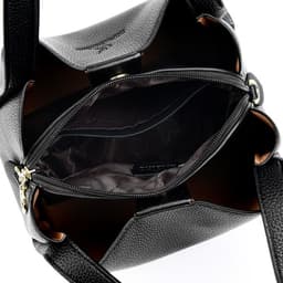 image-Popular Idle Style Vegetable Pocket Quality Leather Pattern Commuter Women's Elegant Underarm Bag