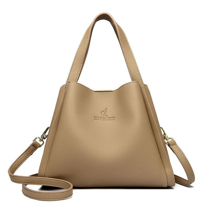image-Popular Idle Style Vegetable Pocket Quality Leather Pattern Commuter Women's Elegant Underarm Bag
