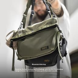 image-Outdoor Multifunctional Shoulder Messenger Bag Men