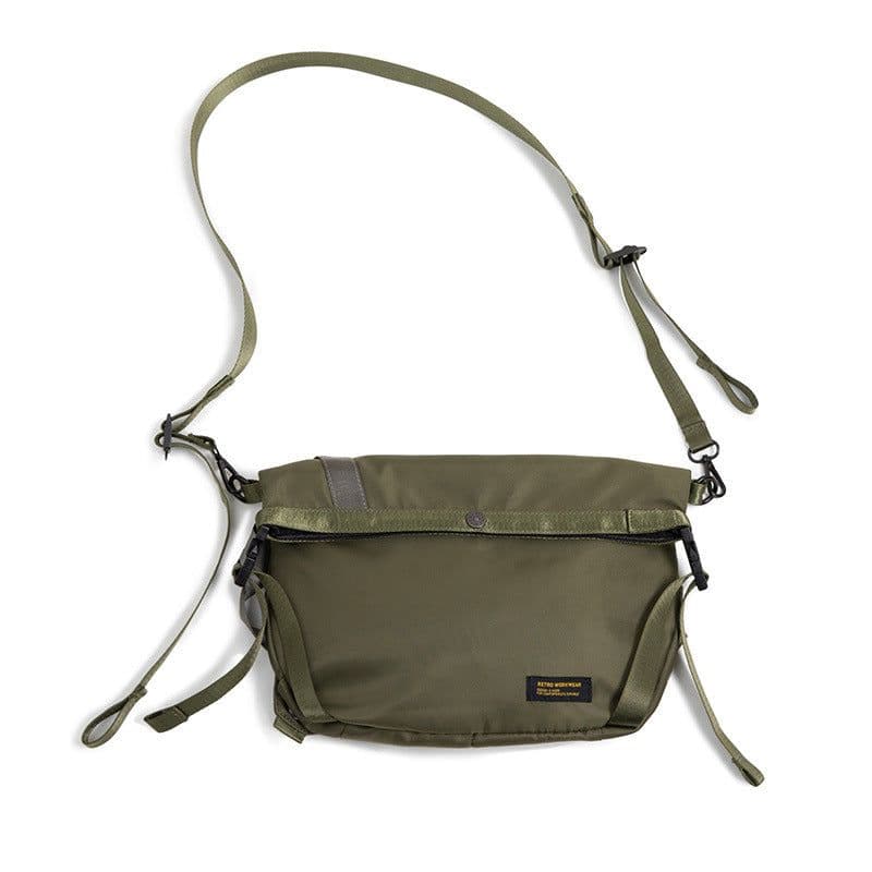 image-Outdoor Multifunctional Shoulder Messenger Bag Men