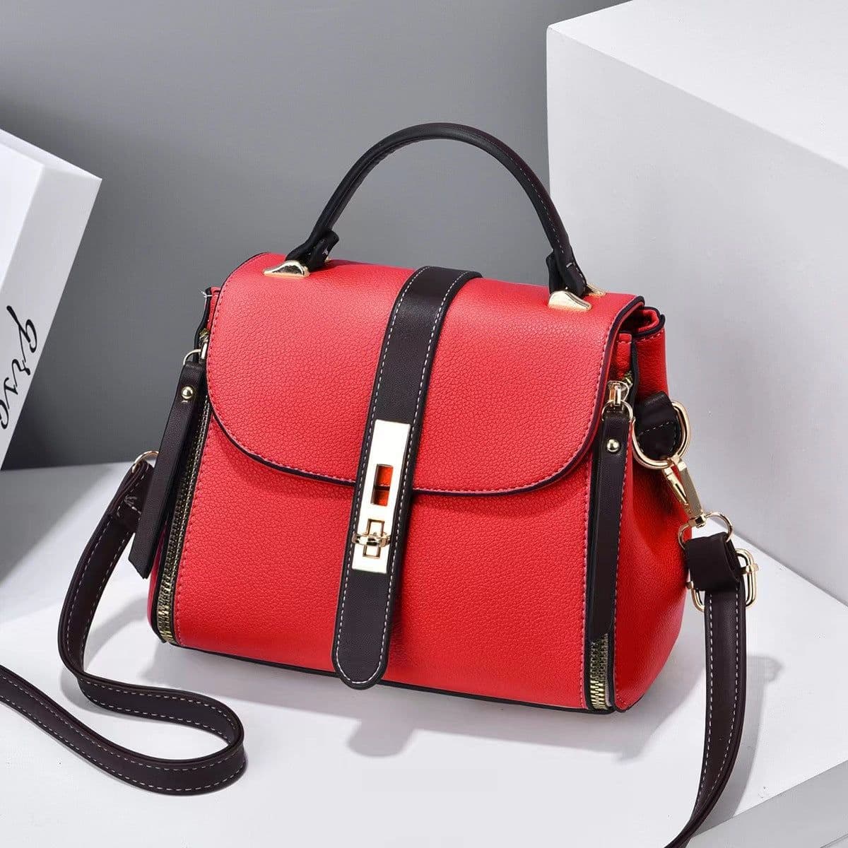 image-Internet Celebrity Hot Sale Women's Ins Niche Messenger Bag Fashion All-matching