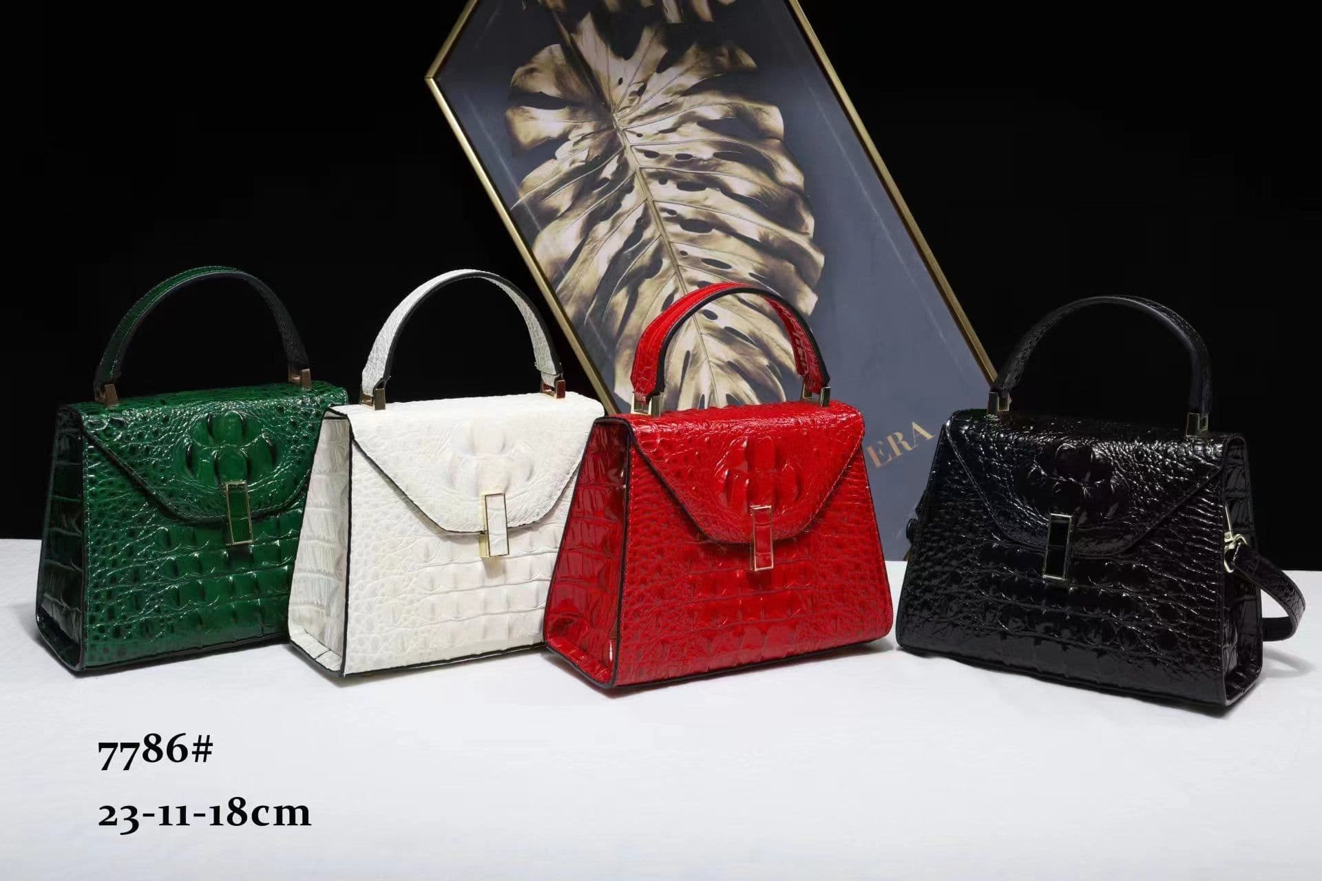 image-Women's Leather Shoulder Bag Casual Crossbody Handbag