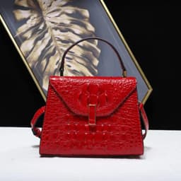 image-Women's Leather Shoulder Bag Casual Crossbody Handbag