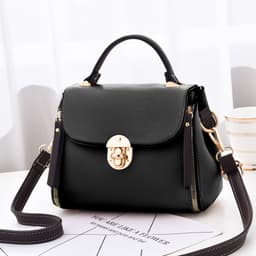 image-Women's Shoulder Bag European And American Fashion Lychee Pattern Portable
